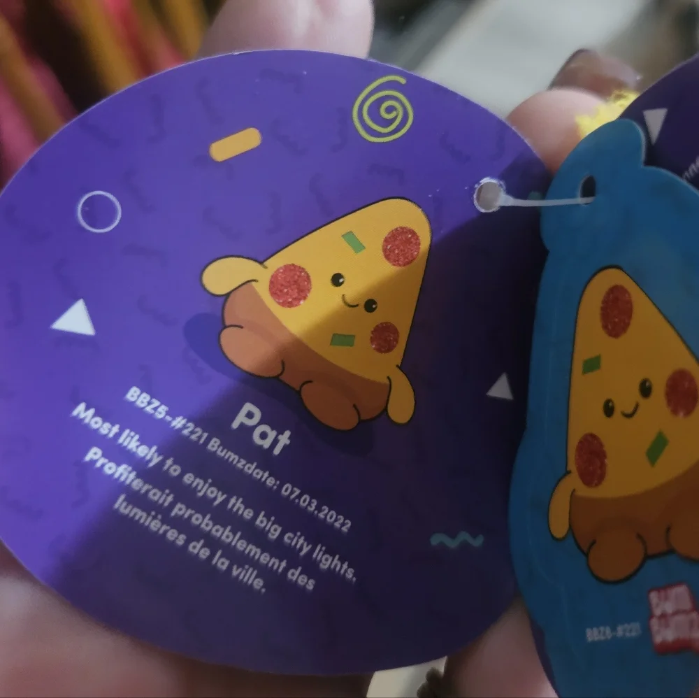 NWT Pat The Pizza Bumbumz 4.5